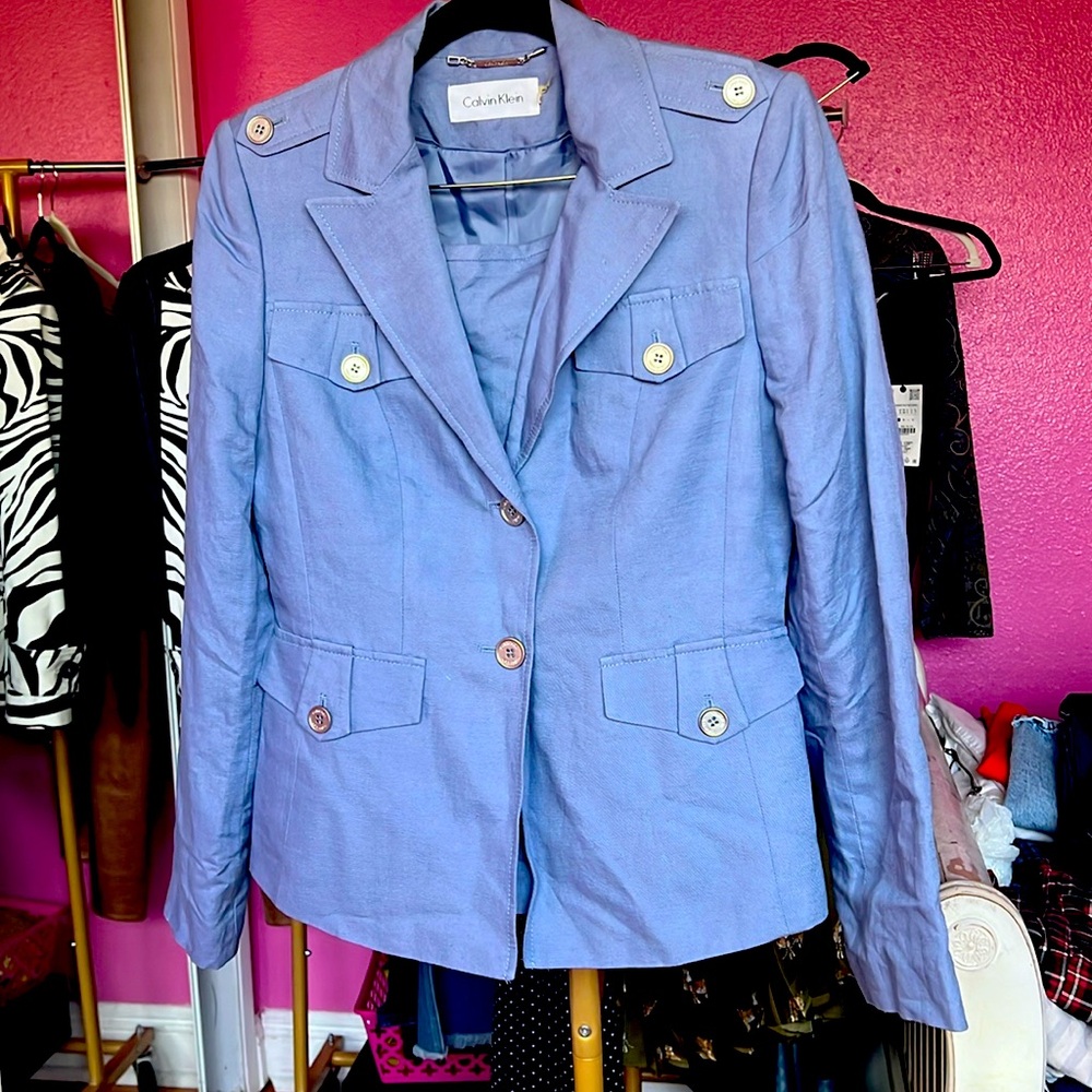 Calvin Klein Skirt Suit Set